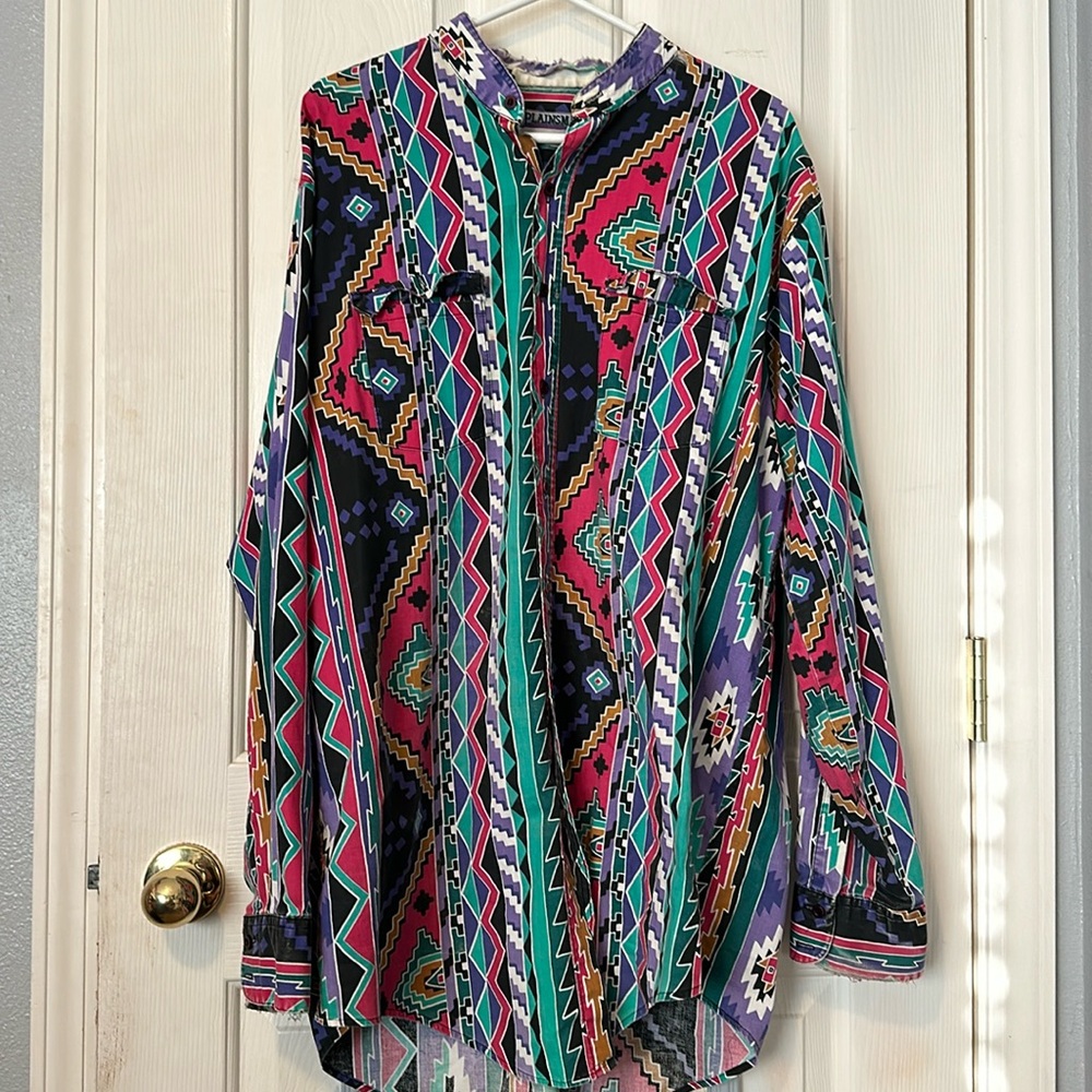 Men’s vintage button down shirt